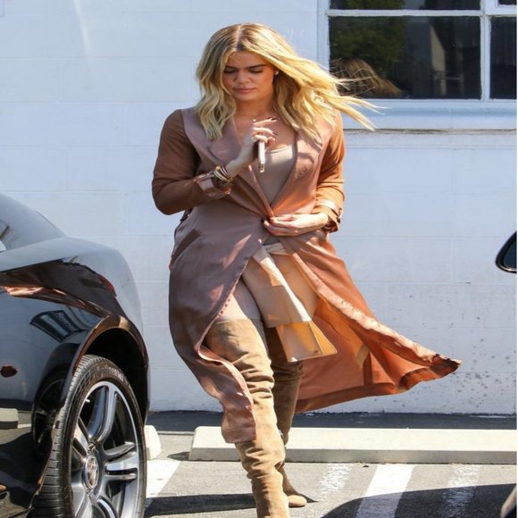 House of CB Tan Trench Coat - Picture 7 of 9